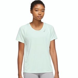 Mint size XL NIKE DRI-FIT RACE T-SHIRT WOMEN